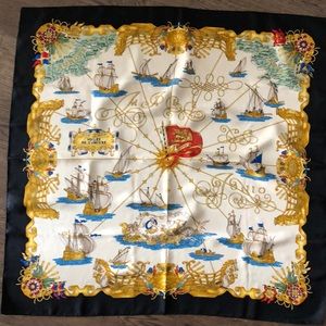 Beautiful large Hermès scarf